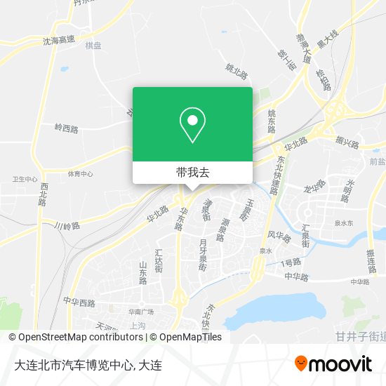 大连北市汽车博览中心地图