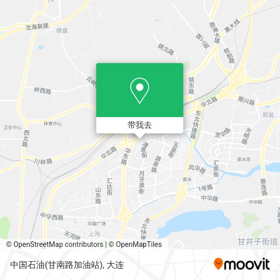 中国石油(甘南路加油站)地图