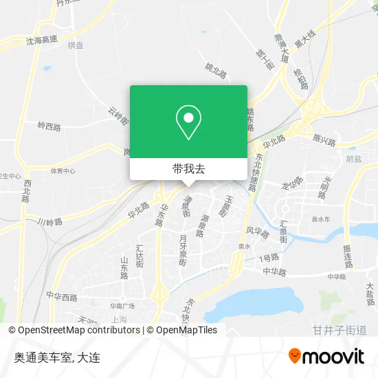 奥通美车室地图