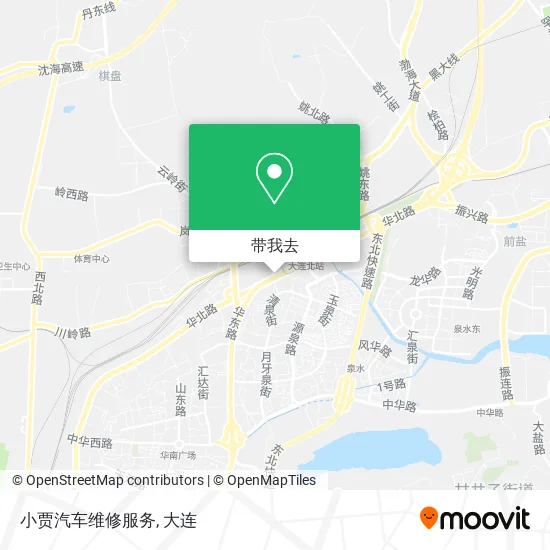 小贾汽车维修服务地图