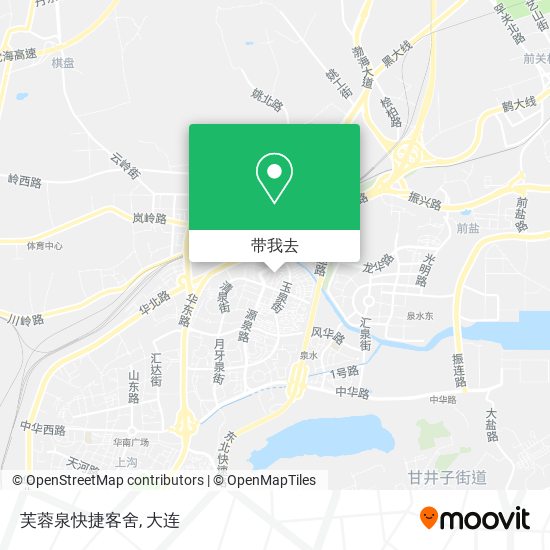 芙蓉泉快捷客舍地图