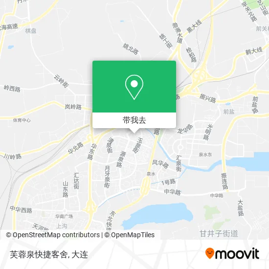 芙蓉泉快捷客舍地图