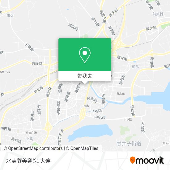 水芙蓉美容院地图
