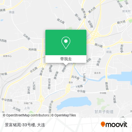 景富铭苑-33号楼地图