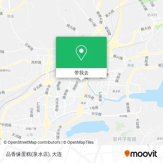 品香缘蛋糕(泉水店)地图