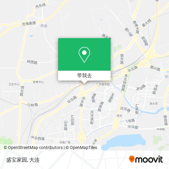 盛宝家园地图