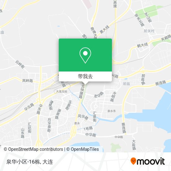 泉华小区-16栋地图