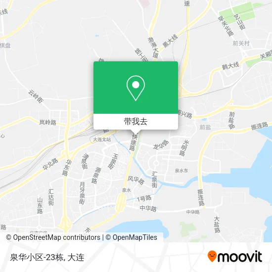 泉华小区-23栋地图