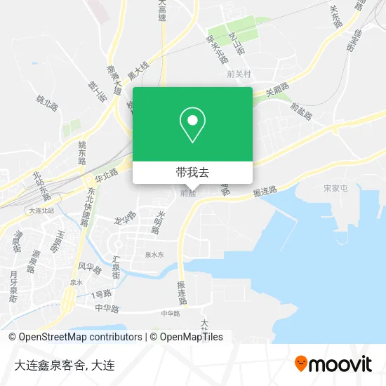 大连鑫泉客舍地图