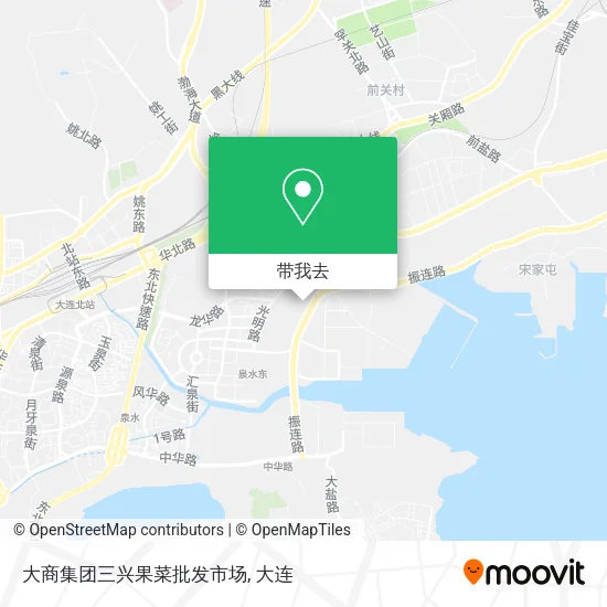 大商集团三兴果菜批发市场地图