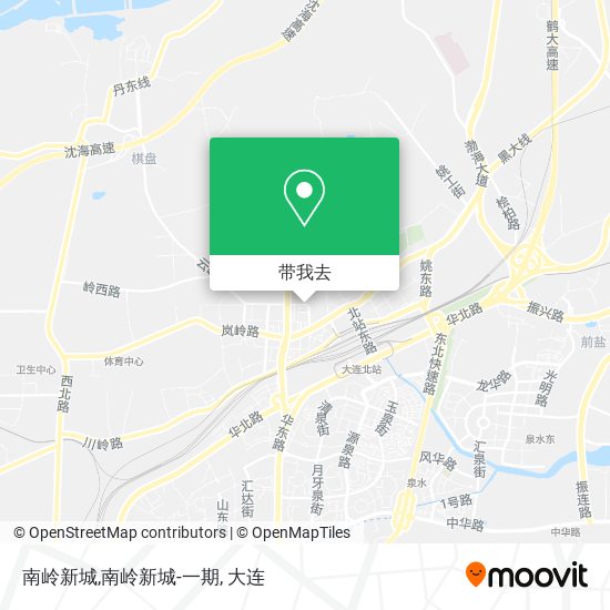 南岭新城,南岭新城-一期地图