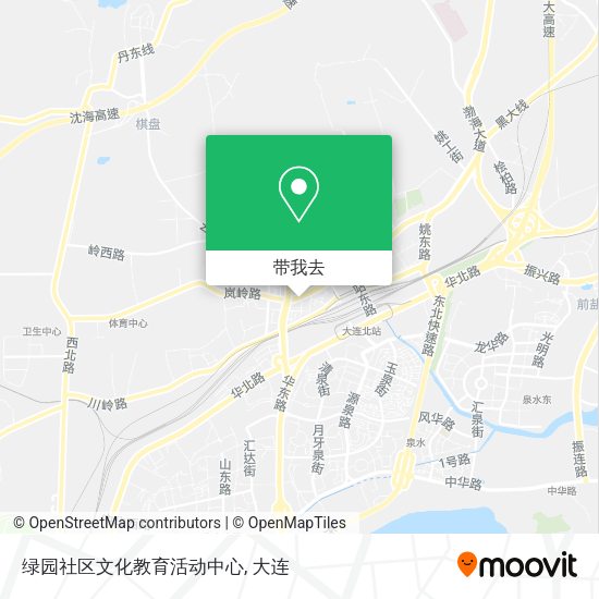 绿园社区文化教育活动中心地图