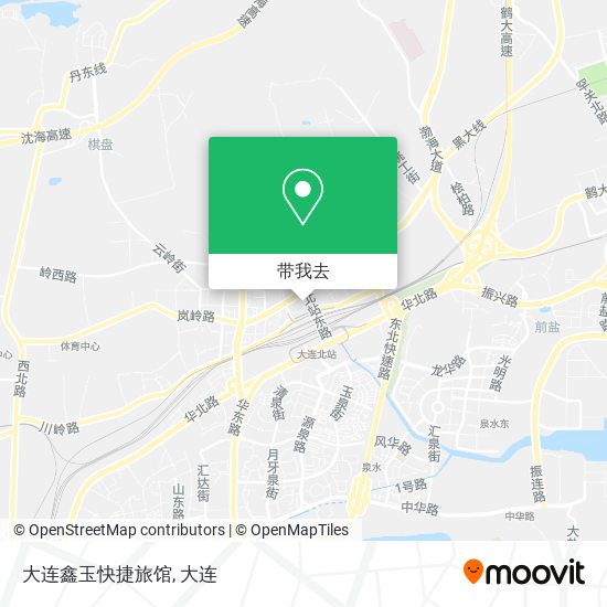大连鑫玉快捷旅馆地图