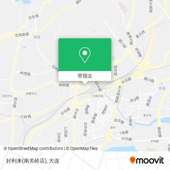 好利来(南关岭店)地图