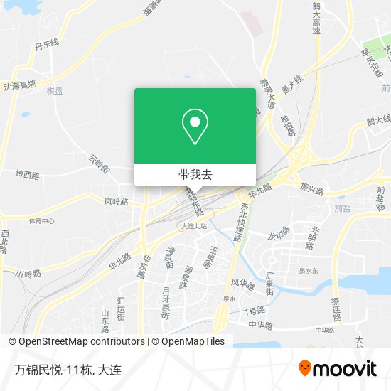万锦民悦-11栋地图