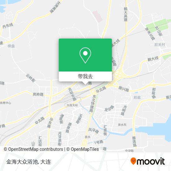 金海大众浴池地图