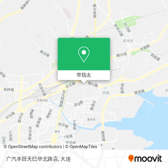 广汽丰田天巳华北路店地图