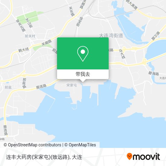 连丰大药房(宋家屯)(致远路)地图