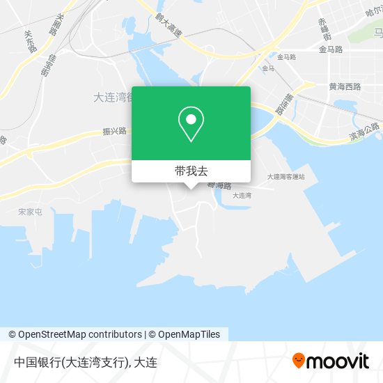 中国银行(大连湾支行)地图