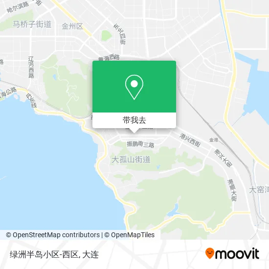 绿洲半岛小区-西区地图