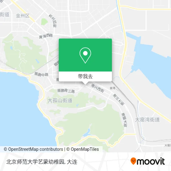 北京师范大学艺蒙幼稚园地图