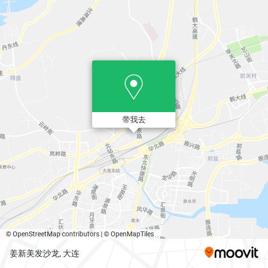 姜新美发沙龙地图