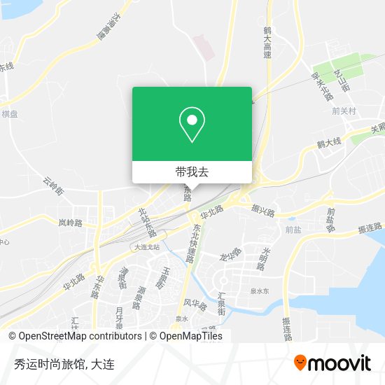 秀运时尚旅馆地图