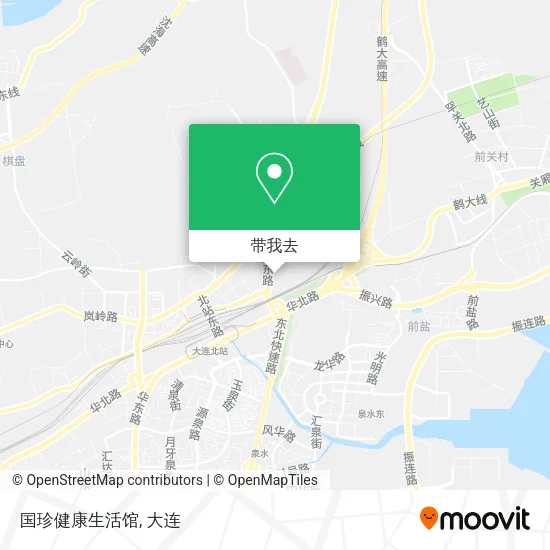 国珍健康生活馆地图