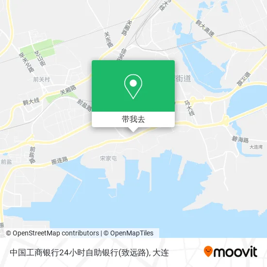 中国工商银行24小时自助银行(致远路)地图