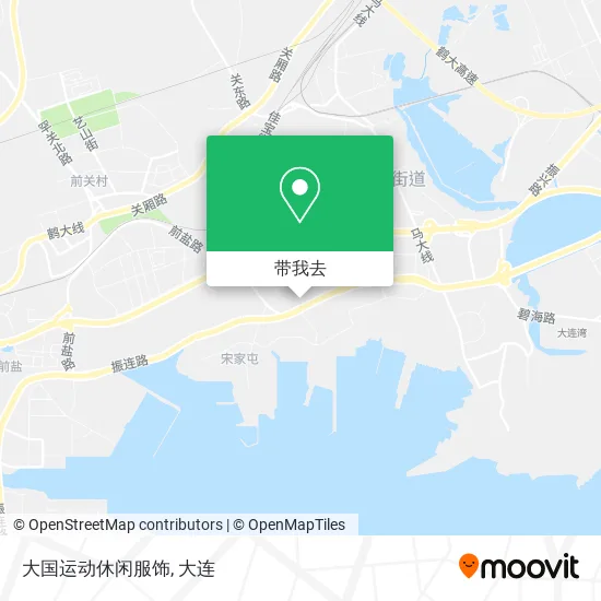 大国运动休闲服饰地图