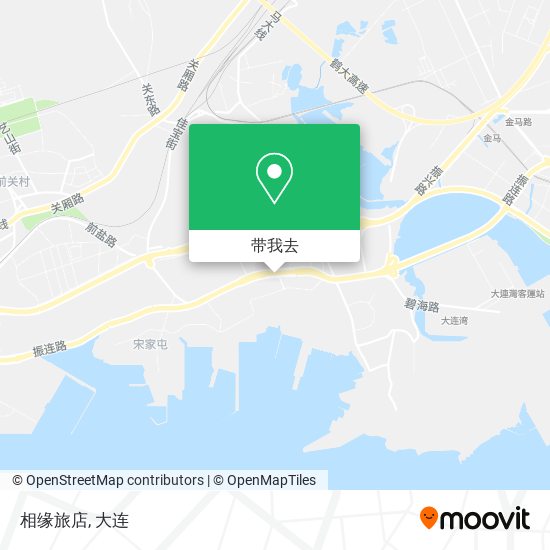 相缘旅店地图