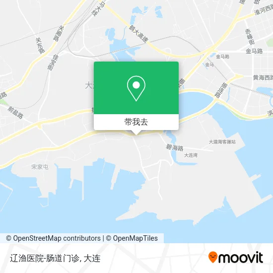 辽渔医院-肠道门诊地图