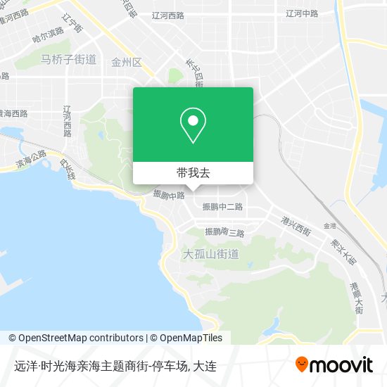 远洋·时光海亲海主题商街-停车场地图