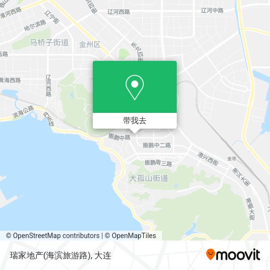 瑞家地产(海滨旅游路)地图