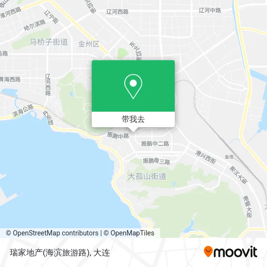 瑞家地产(海滨旅游路)地图