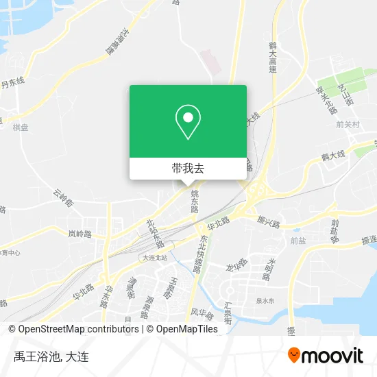 禹王浴池地图