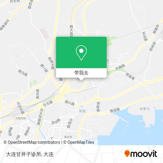 大连甘井子诊所地图