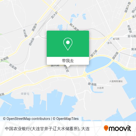 中国农业银行(大连甘井子辽大水储蓄所)地图