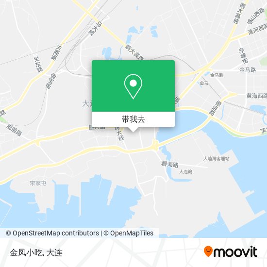 金凤小吃地图