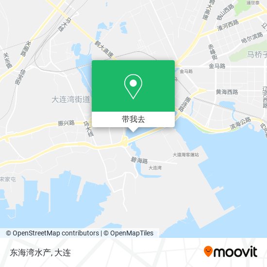 东海湾水产地图