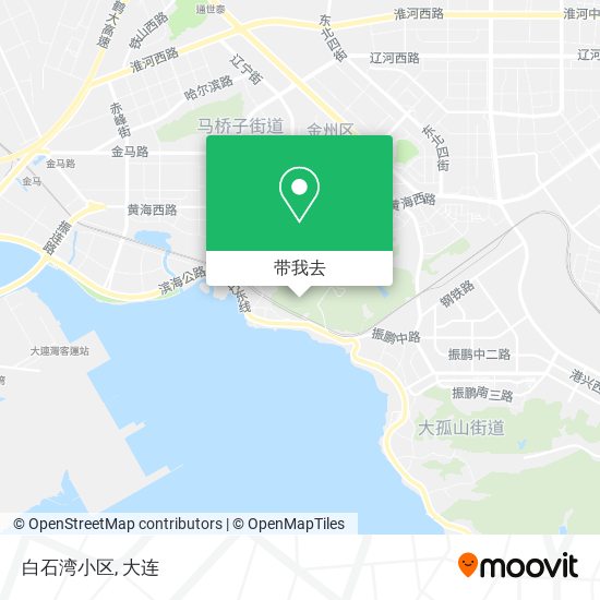 白石湾小区地图