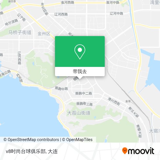 v8时尚台球俱乐部地图