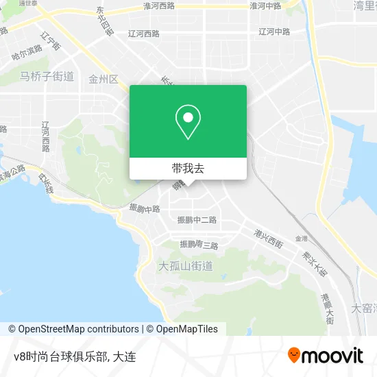 v8时尚台球俱乐部地图