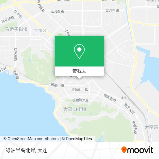 绿洲半岛北岸地图