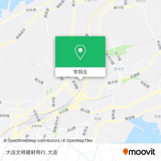 大连文铎建材商行地图