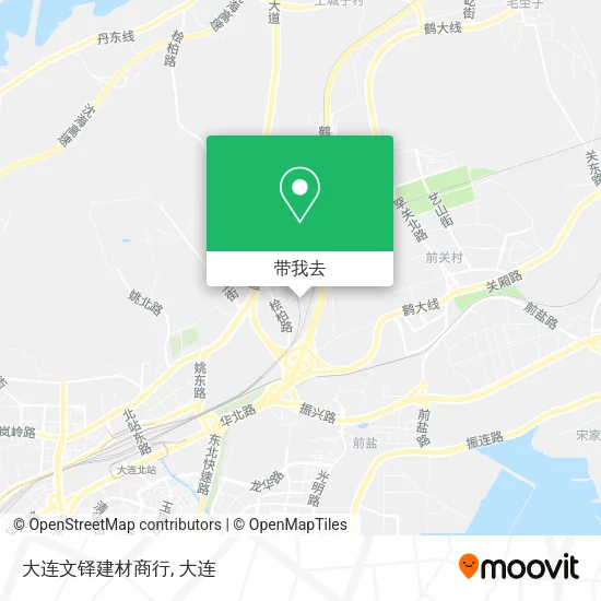 大连文铎建材商行地图