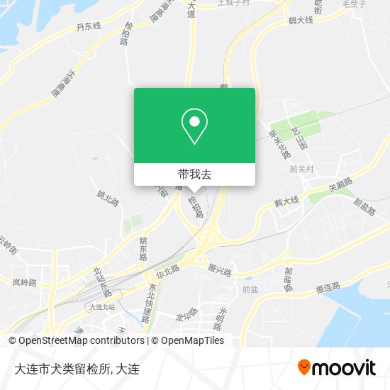 大连市犬类留检所地图