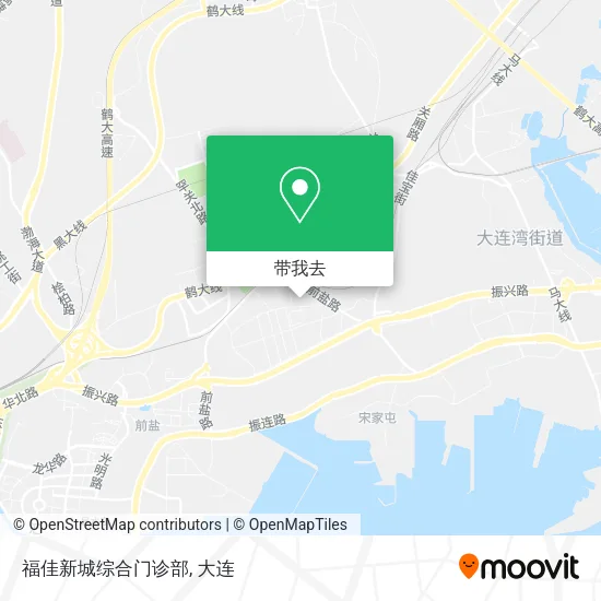 福佳新城综合门诊部地图