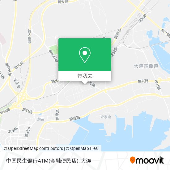 中国民生银行ATM(金融便民店)地图