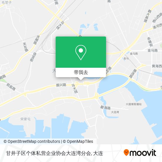 甘井子区个体私营企业协会大连湾分会地图